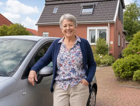 Verkäufer aus Selfkant mit dem verkauften Fahrzeug